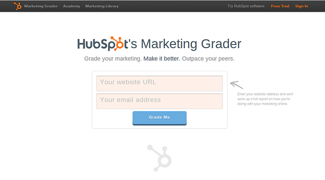 Hubspot Grader