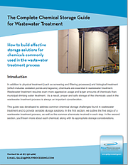 Chemical Storage Guide By Poly Processing