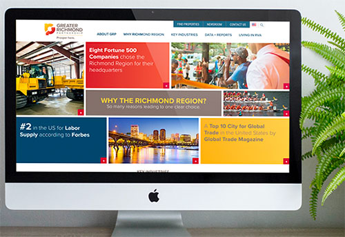Greater Richmond Partnership Website Redesign Case Study