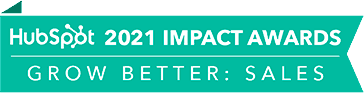HubSpot 2021 Impact Award banner