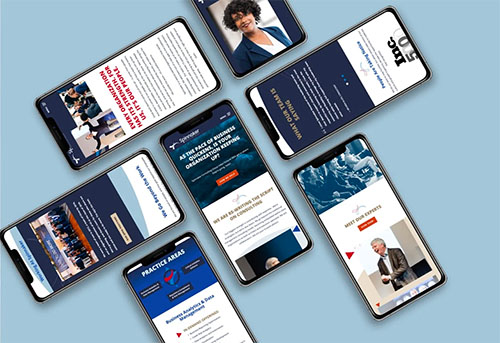 Spinnaker Consulting Group Website Redesign Case Study