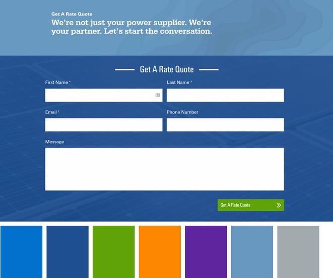 Wireframes & Color Palette - Case Study Single