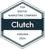 Top Digital Marketing Company by Clutch, 2024
