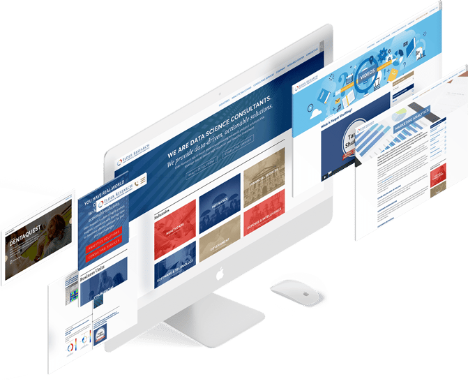 Elder Research homepage design