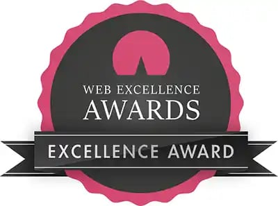 Multiple-Time Web Excellence Awards Winner